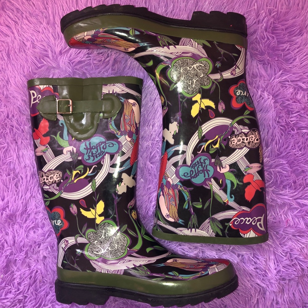 Rain boots!